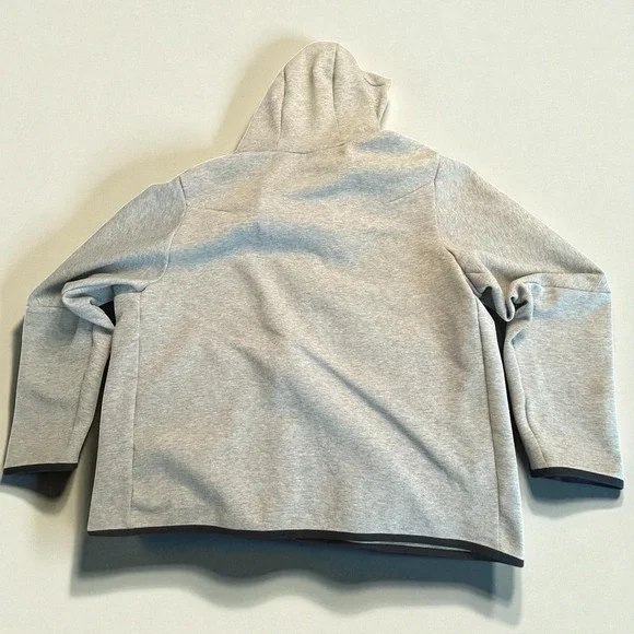 Men's Nike Tech Fleece Windrunner Full Zip Hoodie Gray 2XL XXL‎ HV0949-063